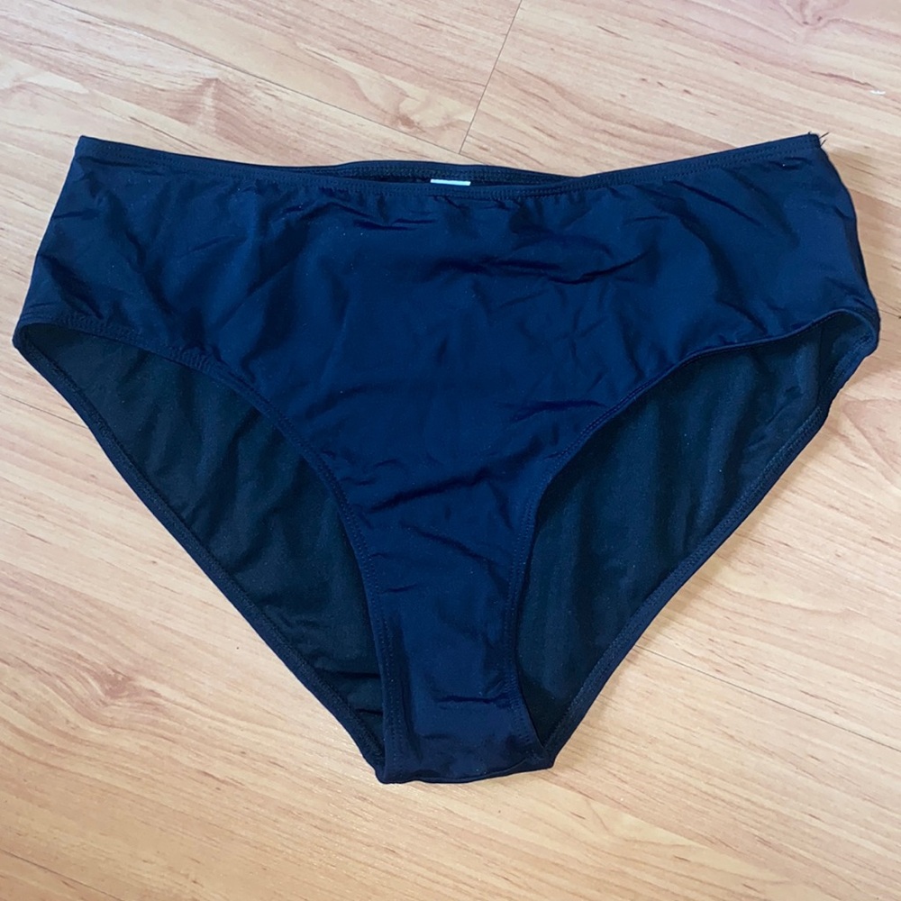 Women’s Black XL Swim Bottom. NWOT.